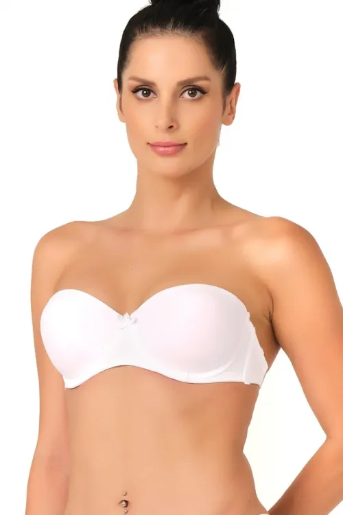 ieg™ BEYAZ MI  701 Şeffaf Askılı Sütyen