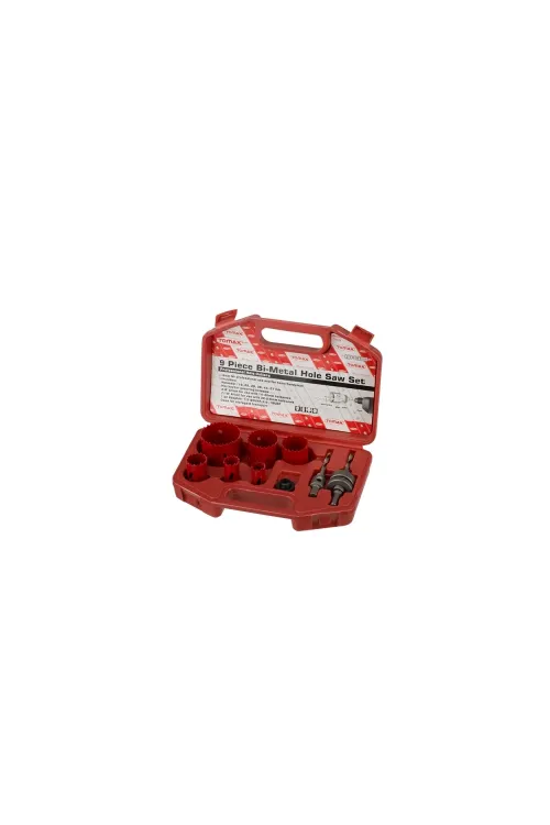 Bi-metal Panç Takımı - 13`lü Set (19-64 Mm), Ahşap İçin, Çantalı
