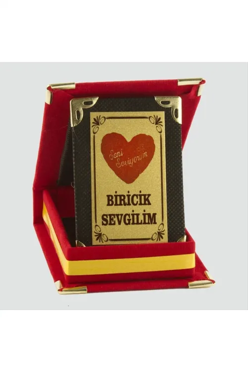 Biricik Sevgilim Plaketi