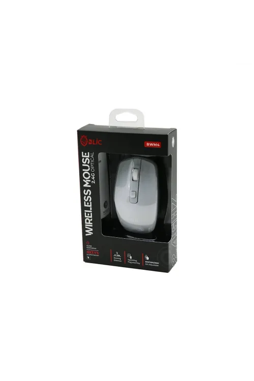 Blic-bwm4 Beyaz Kablosuz Mouse 2.4g 8-10m Distance Wireless - Kablosuz 1600dpı