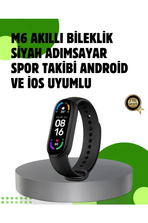 Bluetooth 5.0 Akıllı Bileklik – Kalp, Uyku Ve Aktivite Takibi
