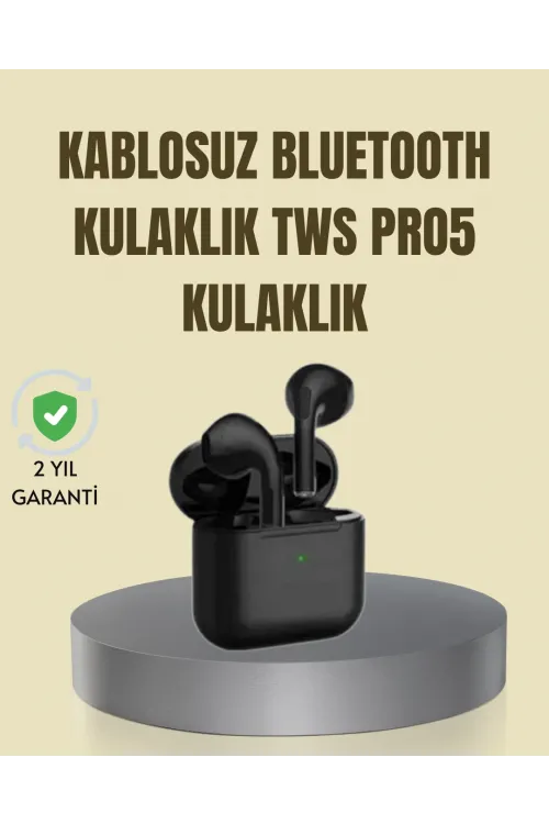 Bluetooth 5.1 Teknolojili Tws Pro 5 – Güçlü Ve Kararlı Bağlantı