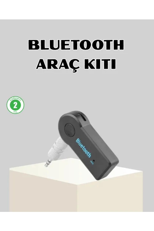 Bluetooth Araç Kiti Aux Mp3 Çalar Kablosuz Eller Serbest Cihaz