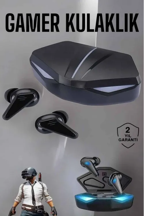 Bluetooth Gamer Oyuncu Kulaklığı Anc Özelliği Yüksek Ses Kaliteli