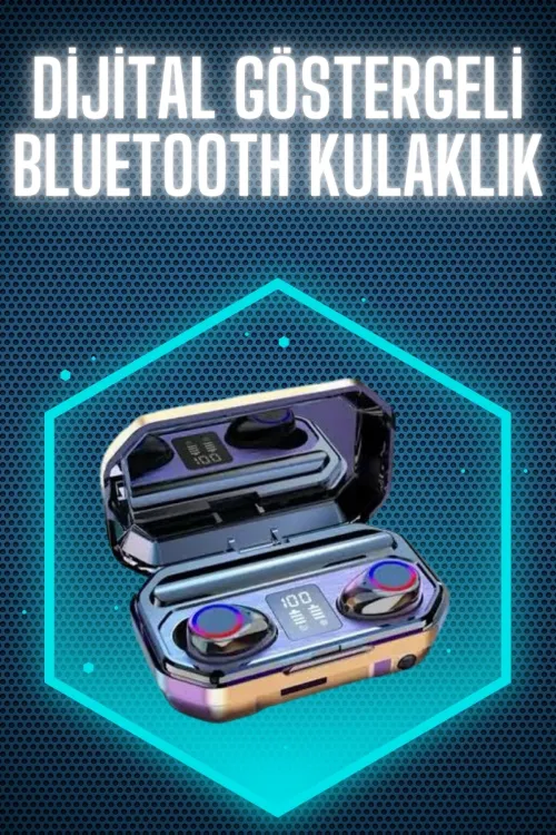 Bluetooth Kulaklık Android Ve İos Uyumlu Anc Özellikli Dijital Şarj Göstergeli