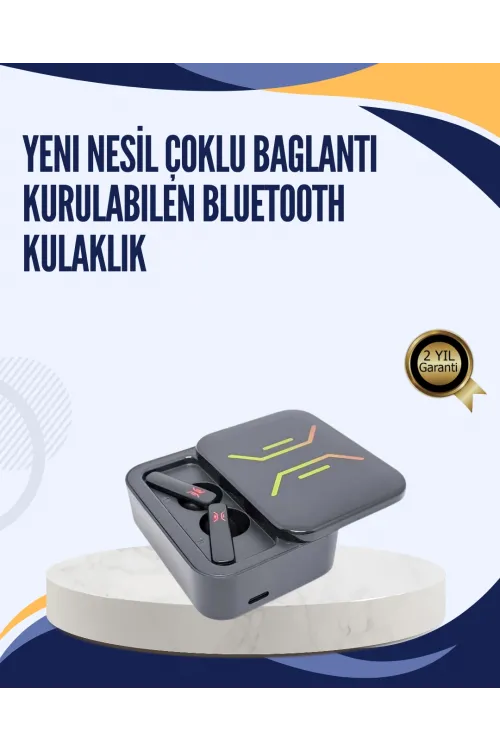 Bluetooth V5.0 Tws Kulaklık – 3 Saat Kesintisiz Kullanım