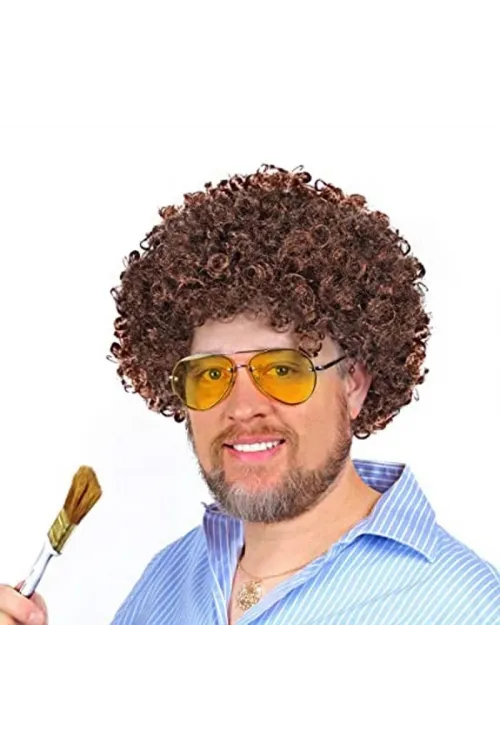 Bob Ross Bonus Peruk Kahverengi Renk 120 Gr
