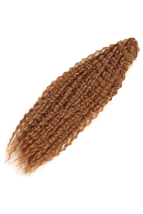 Brazilian Afro Dalgası Saç - Bakır