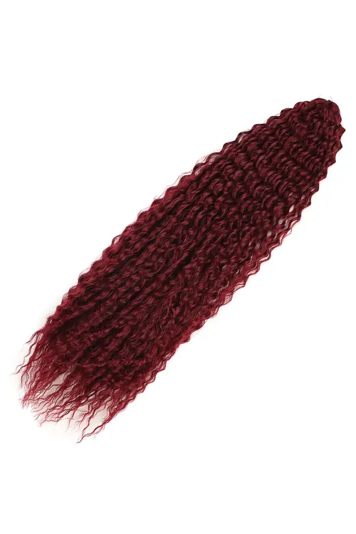 Brazilian Afro Dalgası Saç - Kızıl