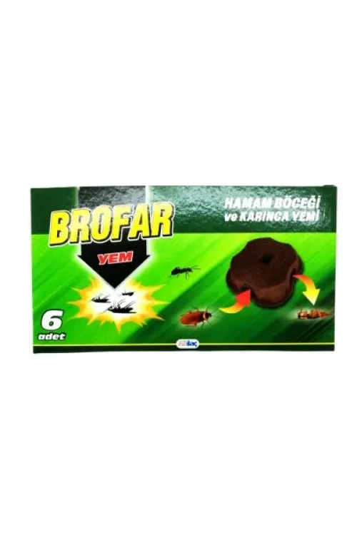 Brofar 6 Pcs Hamamböceği Ve Karınca Yemi IEGU0P5