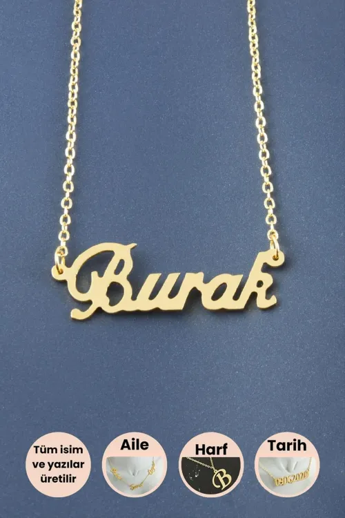 Burak İsimli Kolye