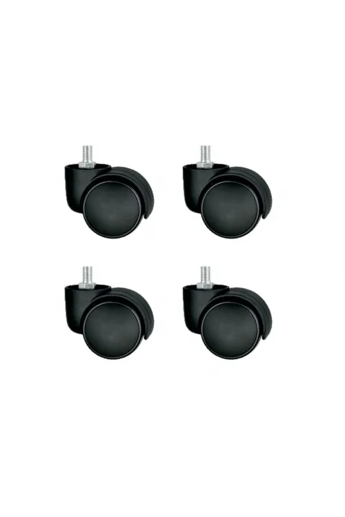 Bürosit Plastik Vidalı Teker - 50MM HKS152 - 4 Adet