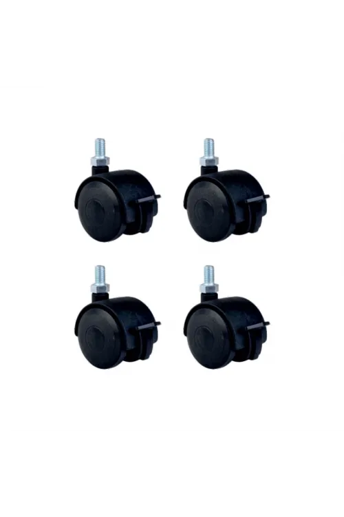 Büyük Plastik Vidalı Frenli - 50MM HKS129 - 4 Adet