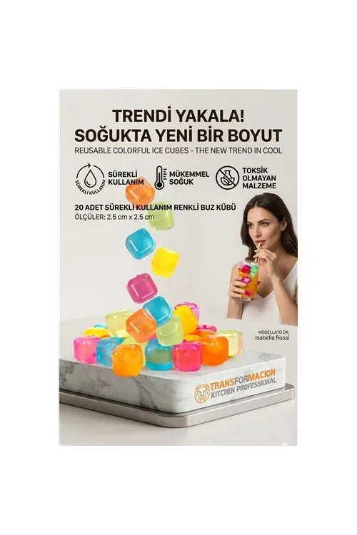 Buz Küpü Sürekli Kullanım 20 ADET Nordgröna 718112