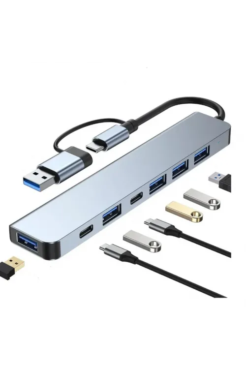 Byl 221 Support 7 İn 1 Type-C Usb Çevirici