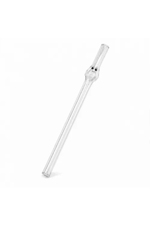 Cam Pipet - Yüz Figürlü Tasarım - 20 cm