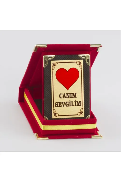 CAnım Sevgilim Plaketi
