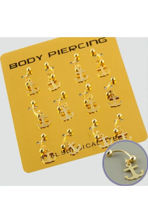 Çapa Çelik Piercing 1 Adet