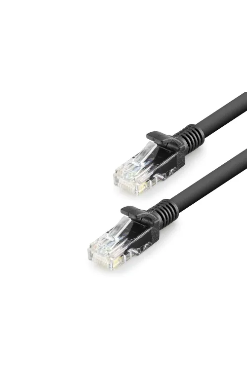 CAT6 Ethernet Patch Kablosu 1 Gbps 250 Mhz 20 M - Siyah HDX5075