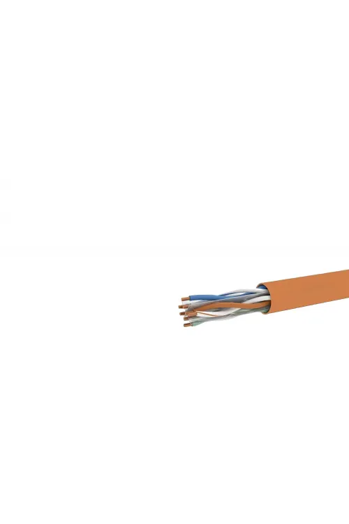 Cat6 U/Utp Dış Mekan Ethernet Kablosu Cu Hffr 23 Awg 305 M - Turuncu ER6004