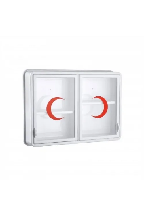 Cam 2 Kapaklı Ecza Dolabı IEG3BGX