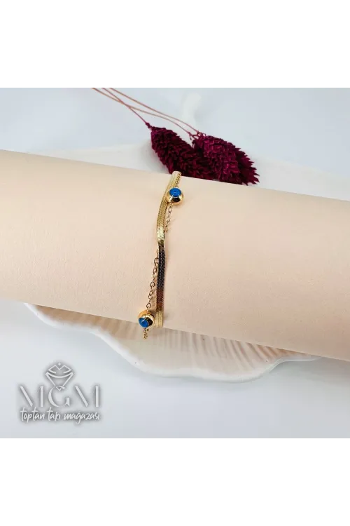 Çelik Bileklikler 16+5 Cm Uzatma Payı - Kbl0096