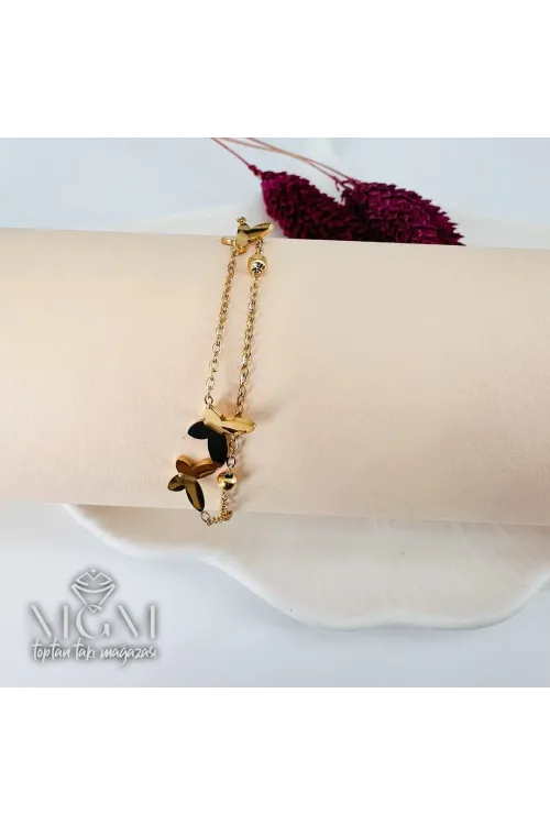 Çelik Bileklikler 16+5 Cm Uzatma Payı - Kbl0098