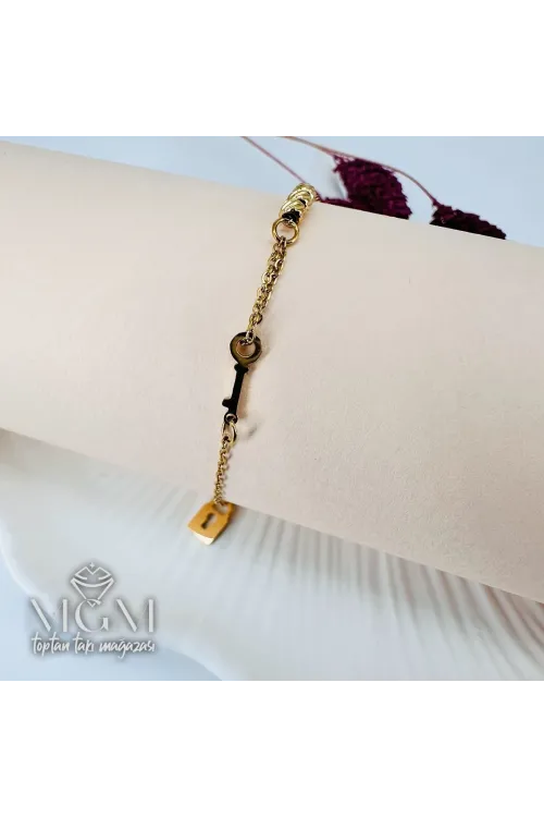 Çelik Bileklikler 16+5 Cm Uzatma Payı - Kbl0108