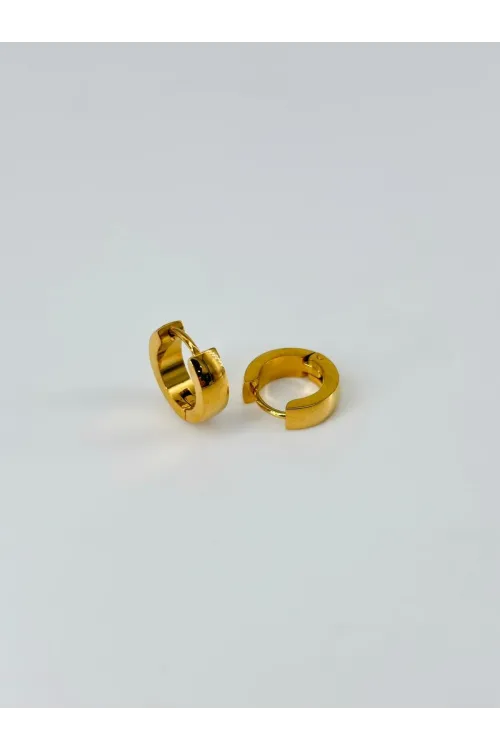   Çelik Erkek Küpe Çap (8 Mm) Kalınlık (4 Mm) - Ekp0030