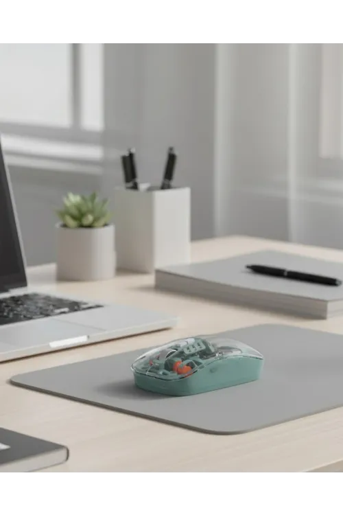 Çift Mod Bağlantılı Kablosuz Mouse Bluetooth Ve Usb Alıcılı