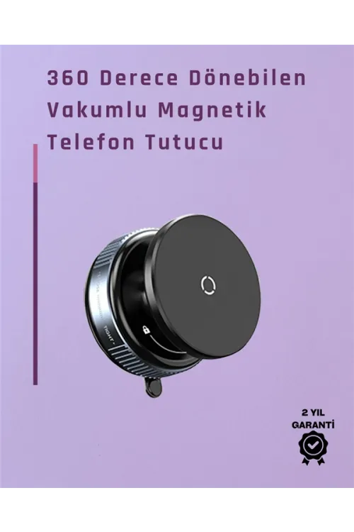 Çift Taraflı Vakum Emme Özellikli 4.7+ İnç Telefon Tutucu – Güvenli Sabitleme