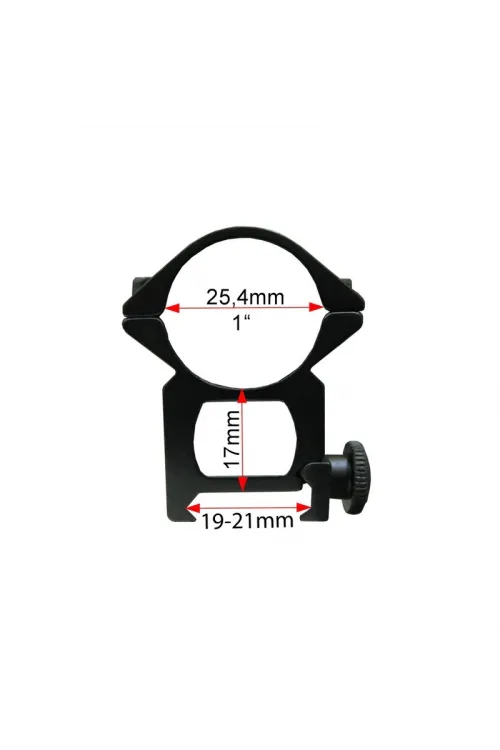 Çift Vidalı 22 Mm Dürbün Montaj Ayağı