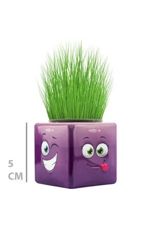 Çim Adam Mini Küp Emoji Figürlü 1 Adet