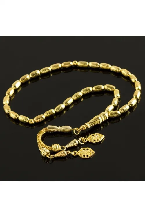 Çizgili Metal Tesbih 0,6 mm