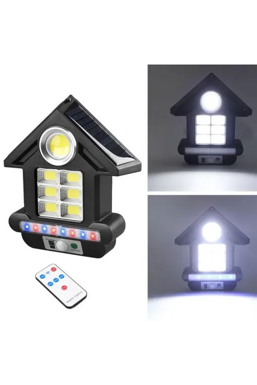 CL-S180 Solarlı Kumandalı Sensörlü Kapı Aydınlatması