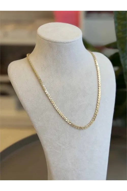 CM Zincir Kolye - 45 cm - Altın