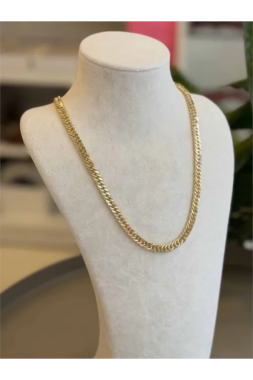CM Zincir Kolye - 45 cm - Altın
