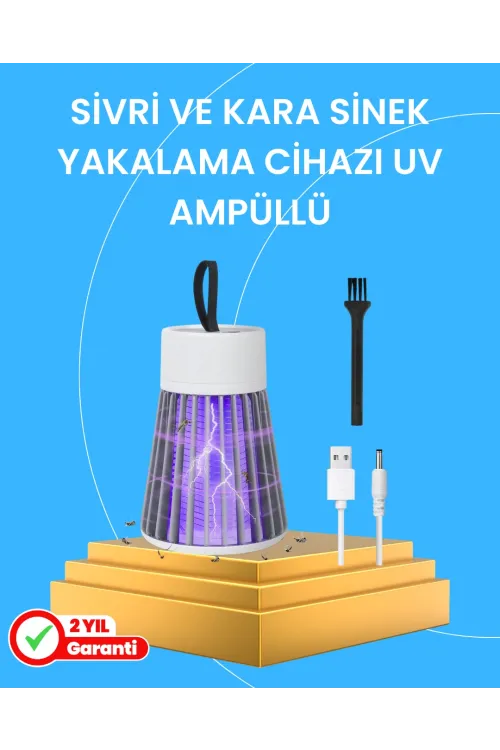 Çocuk Ve Evcil Hayvan Dostu Sivrisinek Yakalama Lambası