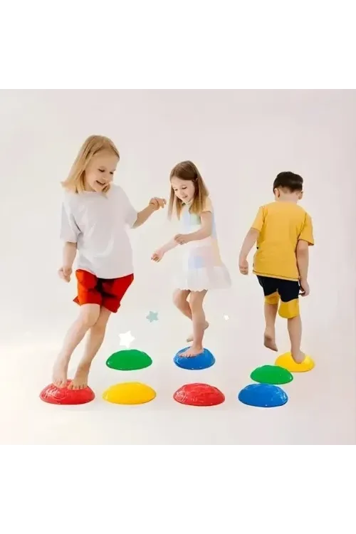 Çocuk Yarım Küre Denge ve Koordinasyon Adası 6lı Set