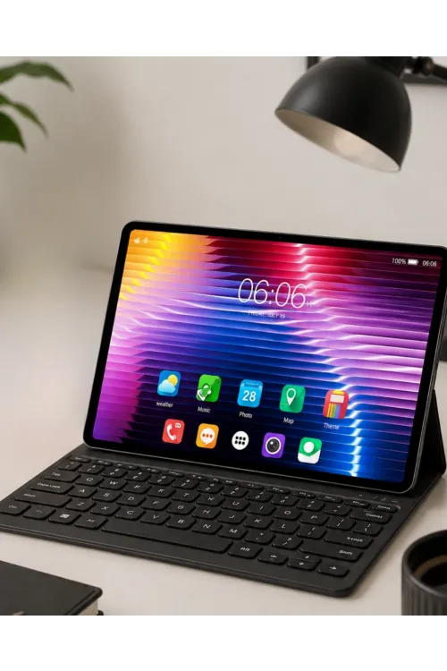 Çok Amaçlı Android Tablet Seti Klavye Kalem Ve Koruyucu Aksesuarlı