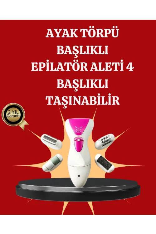 Çok Amaçlı Kadın Bakım Seti Epilasyon Ve Törpü