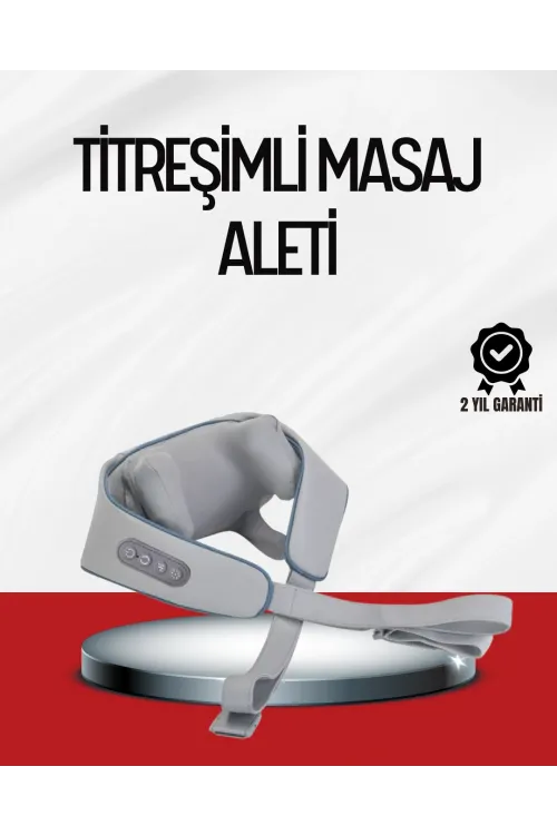 Çok Fonksiyonlu Kablosuz Masaj Aleti | 2 Modlu Isıtmalı