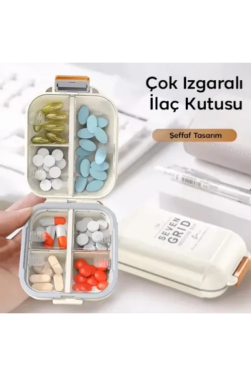 Çok Izgaralı İlaç Kutusu