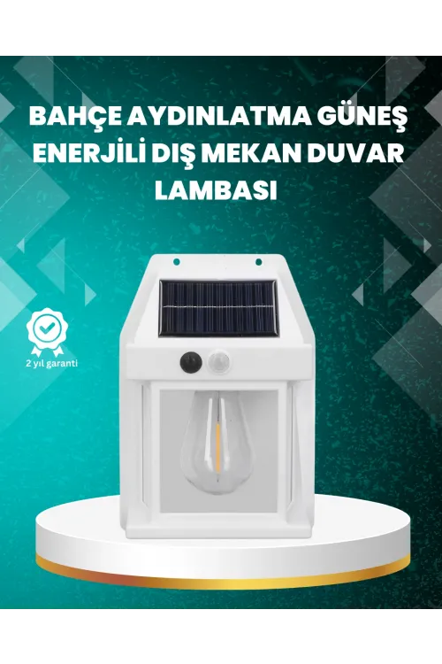 Çok Modlu Güneş Enerjili Bahçe Ve Balkon Lambası
