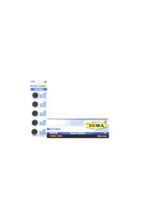 Cr-2032 Para Pil Lityum 3v 5li Kart Ym-92032
