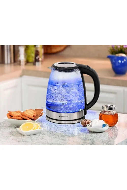 Crown CRW-7204 Cam Kettle Elektrikli Isıtıcı