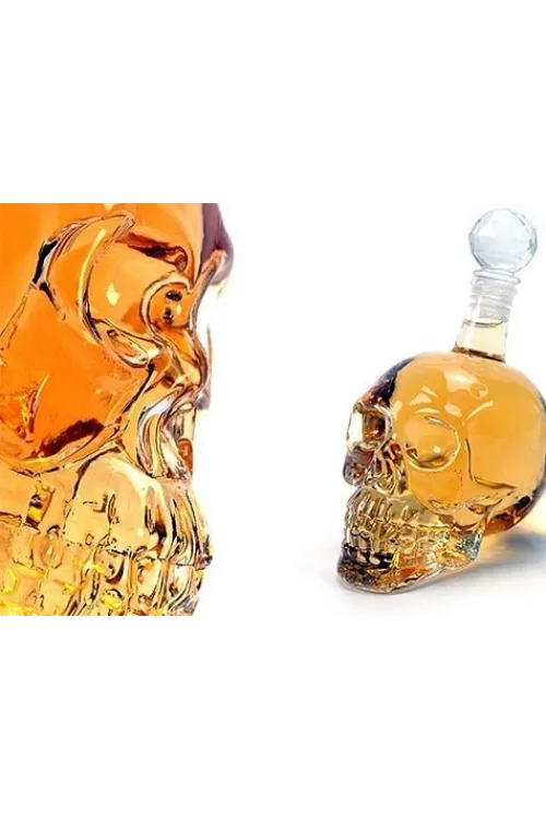 Crystal Head Kuru Kafa Cam Şişe 350 Ml