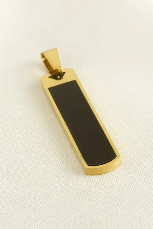 Çubuk Çelik Kolye Ucu 1*4 cm