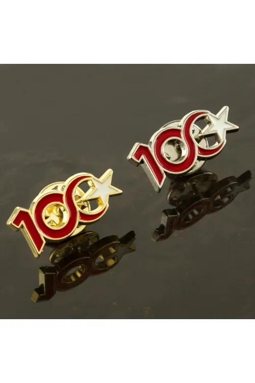 Cumhuriyetin 100. Yılına Özel Yaka Rozet