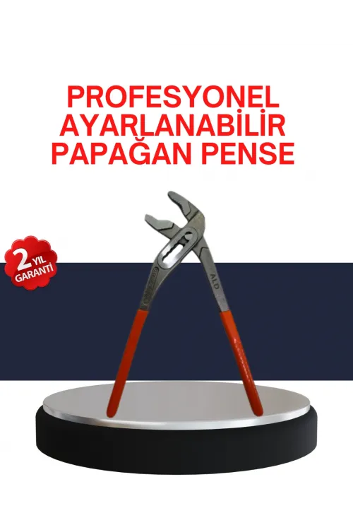 Dayanıklı Çelik Papağan Pense Ergonomik Yalıtımlı Sap